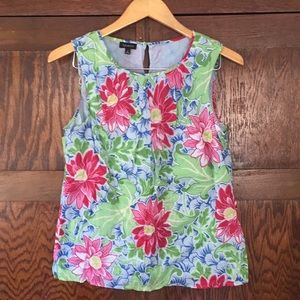 Talbots Floral top